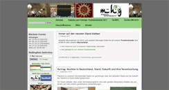 Desktop Screenshot of mhg-mannheim.de