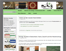 Tablet Screenshot of mhg-mannheim.de